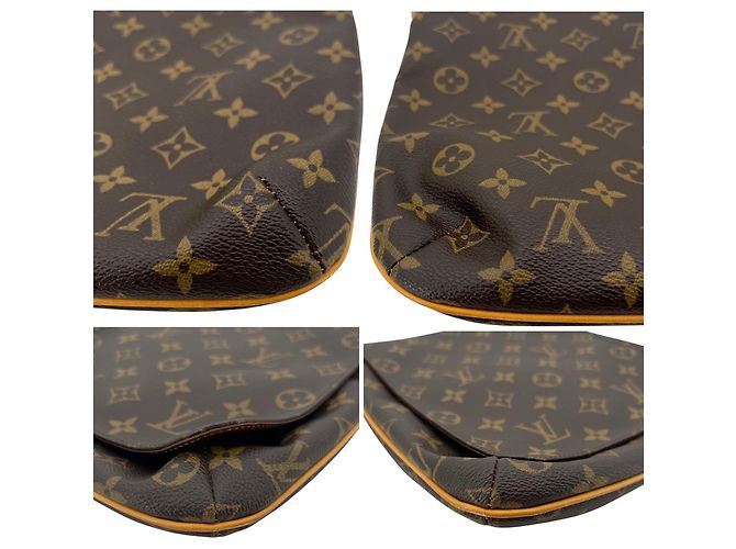 Louis Vuitton Bolsa de ombro Musette Salsa em canvas monograma vintage Marrom - vista 4