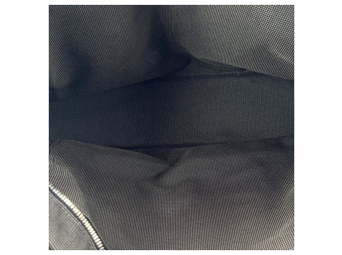 Hermès Borsa Tote Hermes Paris Grey Canvas Her Line Herline MM Yale Blu - vista 6
