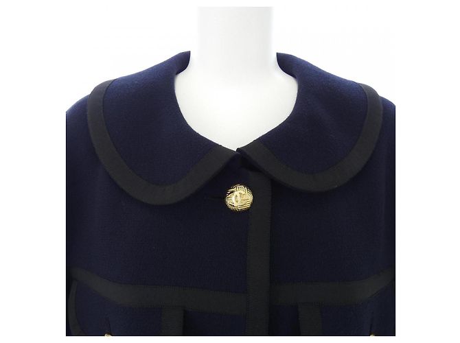 Timeless Completo Vintage Chanel Blu Blu navy - vista 5