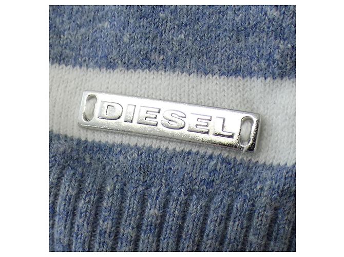 Autre Marque Diesel Strickware Weiß Blau - Ansicht 5