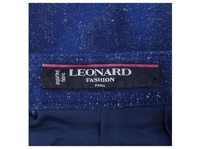 Falda LEONARD FASHION Azul Azul marino - vista 4