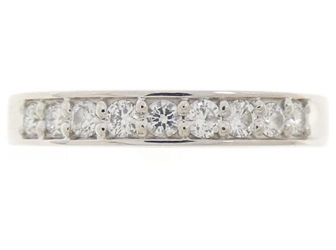 Autre Marque PT900 Platin Diamantring Silber - Ansicht 2