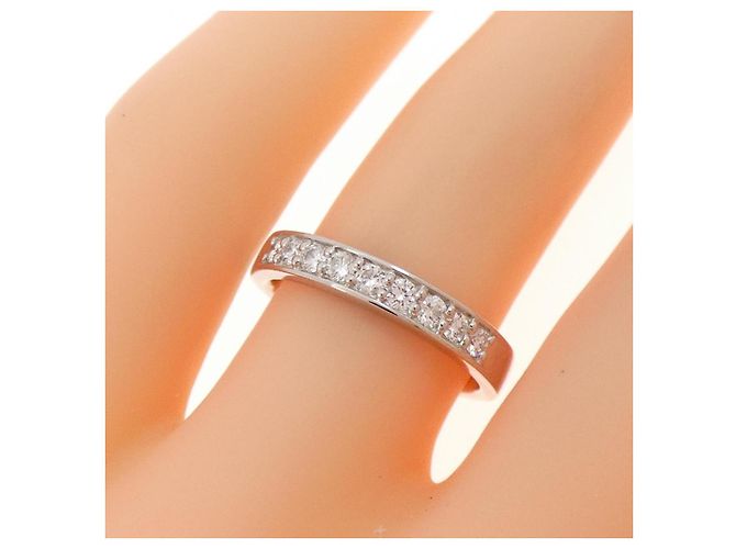 Autre Marque PT900 Platin Diamantring Silber - Ansicht 5