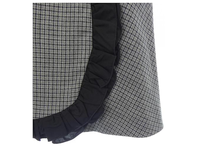 Autre Marque Falda MSGM Castaño - vista 6
