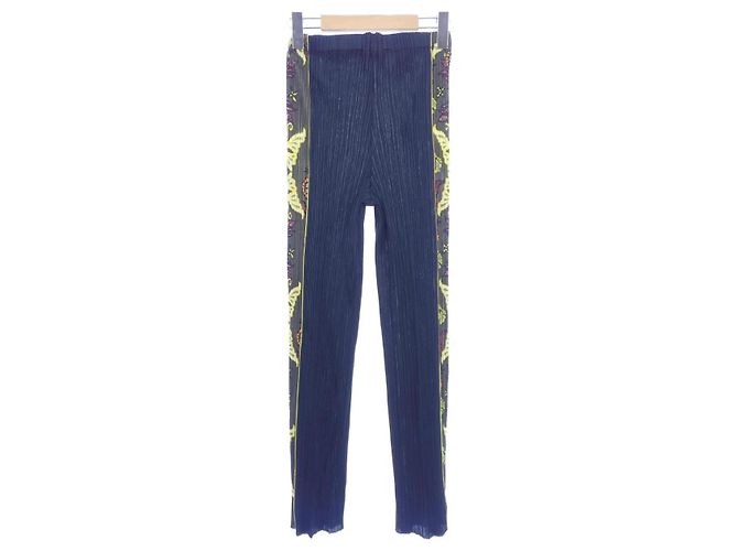 Issey Miyake Pantalones PLEATS PLEASE Negro - vista 2