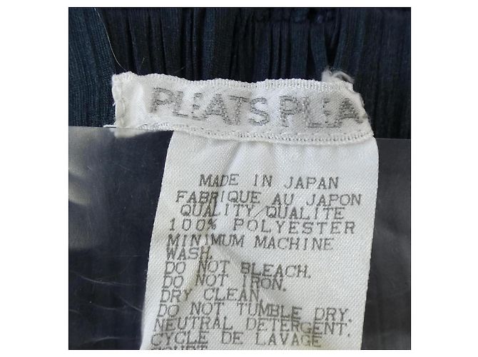 Issey Miyake Pantalones PLEATS PLEASE Negro - vista 3
