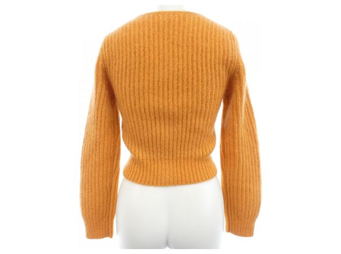 Céline Cárdigan de lana Celine Naranja - vista 2