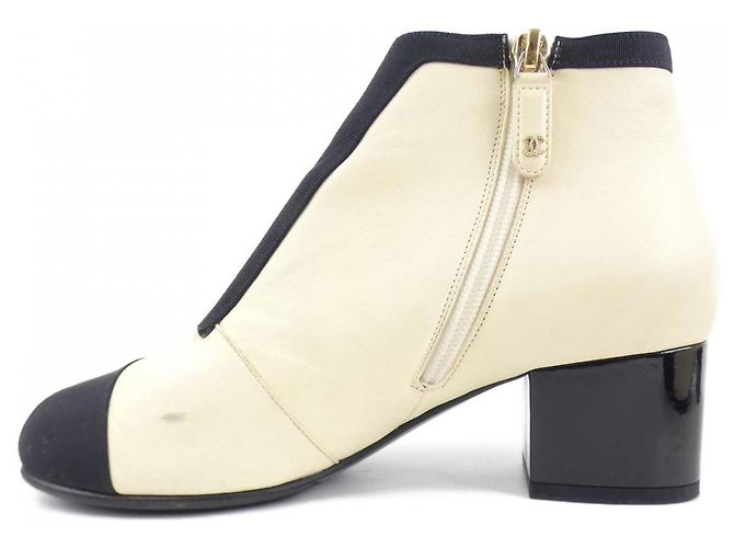 Timeless Botas Chanel G33181 Beige - vista 2