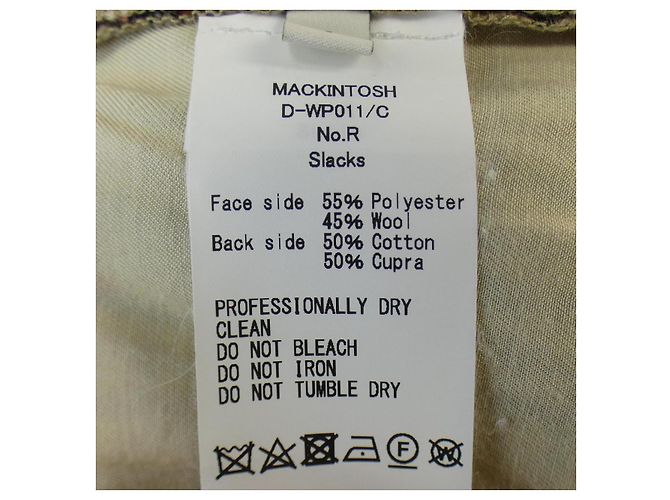 Mackintosh Check Hose Beige - Ansicht 3