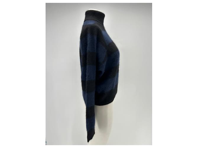 Autre Marque Schwarzer und blauer Pullover - Ansicht 3