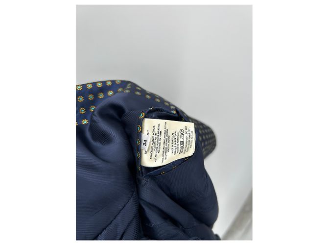 Essentiel Antwerp Blazer blu navy micro floreale - vista 6