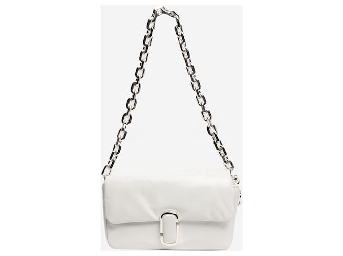Marc Jacobs Mini borsa pillow J Marc bianca Bianco - vista 2