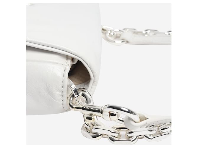 Marc Jacobs Mini borsa pillow J Marc bianca Bianco - vista 6