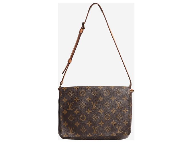 Louis Vuitton Borsa Musette Tango marrone - vista 2