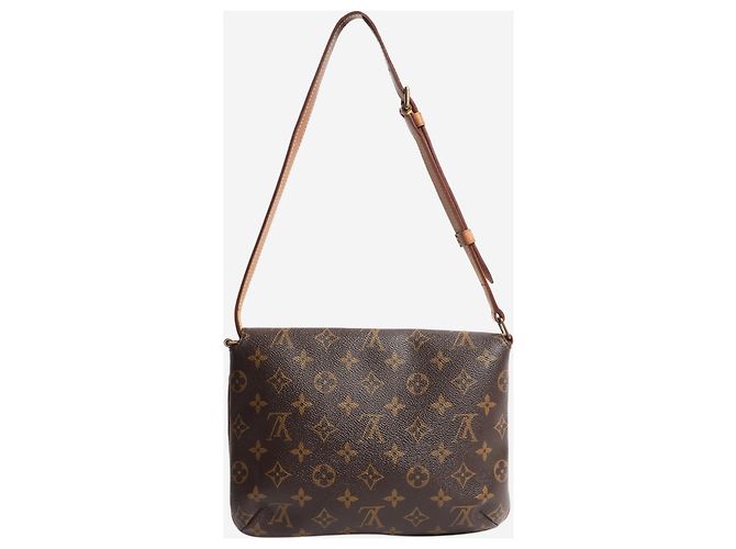 Louis Vuitton Borsa Musette Tango marrone - vista 4