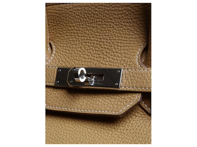 Hermès Borsa Birkin 35 2014 marrone - vista 7