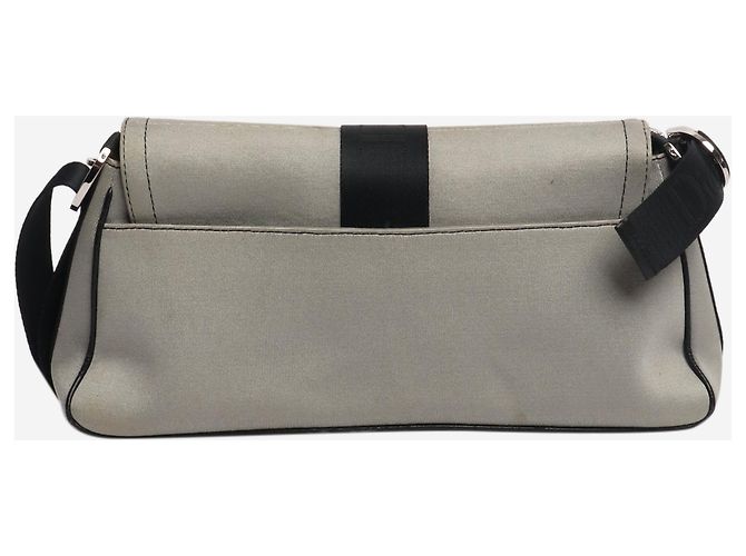 Christian Dior Borsa a tracolla Hardcore 2003 grigia Grigio - vista 3