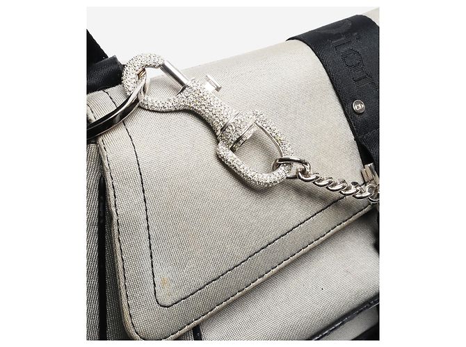 Christian Dior Borsa a tracolla Hardcore 2003 grigia Grigio - vista 7