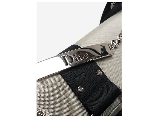 Christian Dior Borsa a tracolla Hardcore 2003 grigia Grigio - vista 8