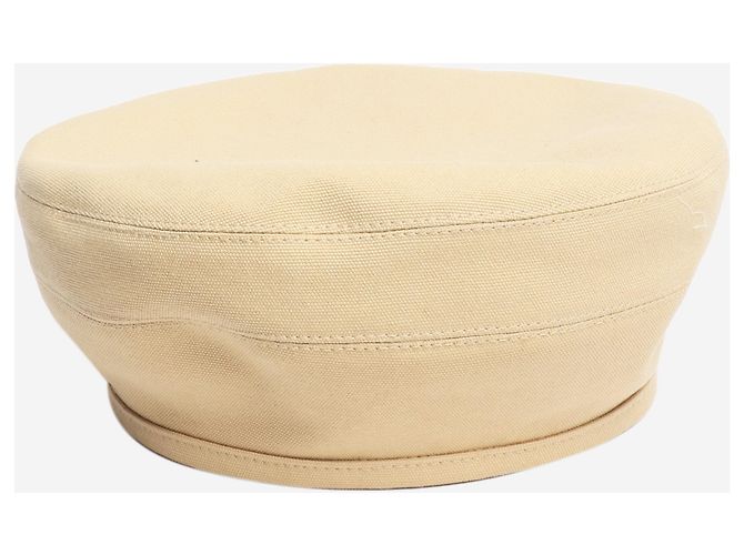 Hermès Beige canvas beret - view 2