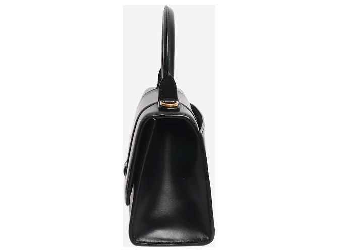 Balenciaga Borsa 2way in pelle Black Hourglass Nero - vista 3