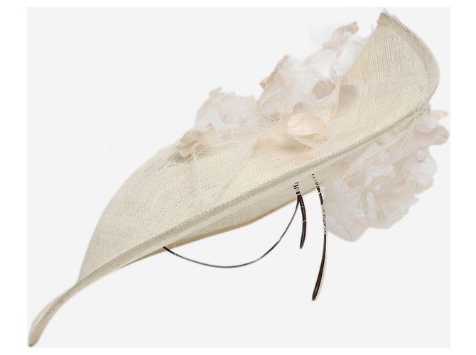 Autre Marque Fascinator color crema Crudo - vista 4