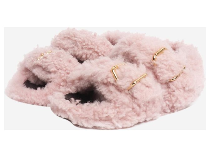 Marni Sandali in shearling rosa - taglia EU 40 - vista 2