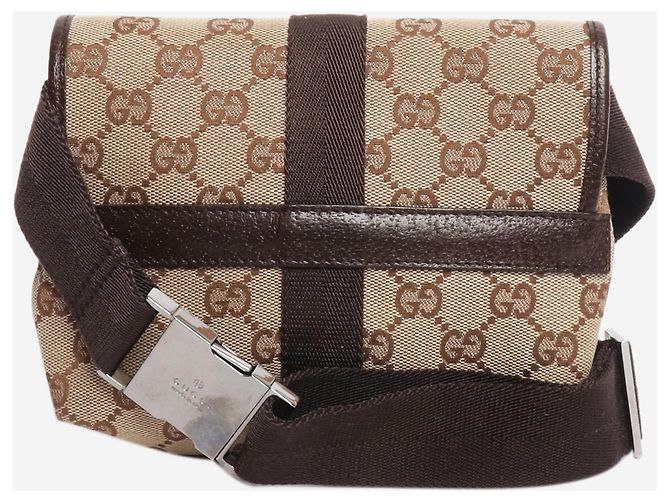 Gucci Marsupio marrone - vista 3