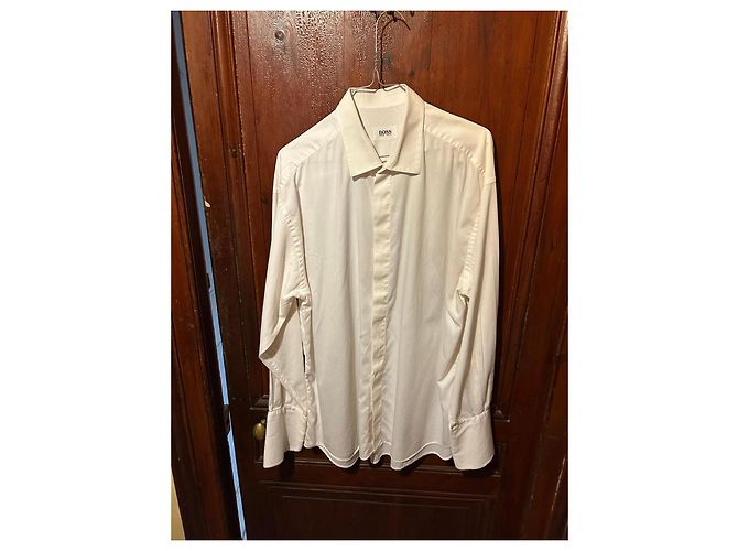 Set di 2 camicie da smoking Hugo Boss e Nogaret Rosa Bianco - vista 10