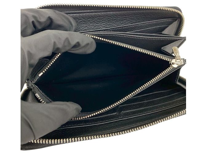 Cartera Louis Vuitton Lockme Zippy Negro - vista 9