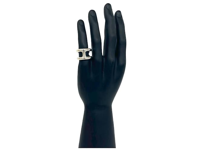 Ring Anello Osmo GM di Hermès Argento - vista 2