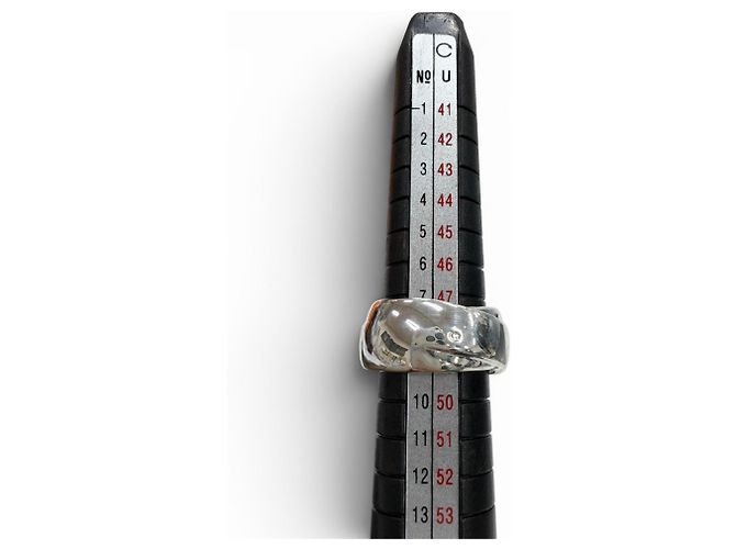 Hermès Hermes Vintage 925 Bandring mit Schleifenmotiv Silber - Ansicht 6