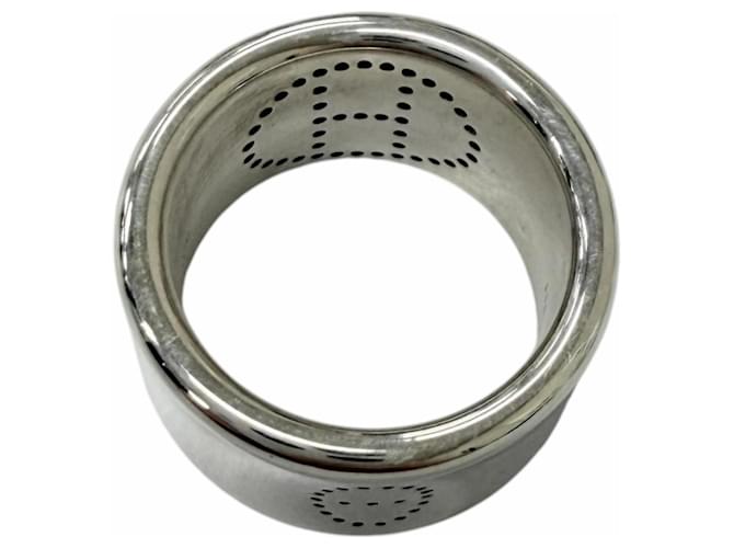 Ring Anillo Hermès AG925 Eclipse Ruban Plata - vista 3