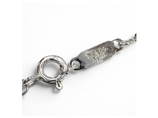 Collana con pendente con targhetta d'identità in argento Tiffany & Co. - vista 8
