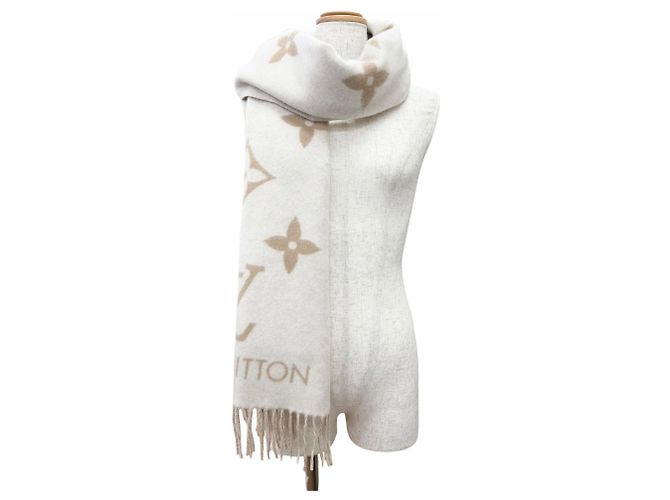 Stola in cashmere Reykjavik Louis Vuitton Beige - vista 4