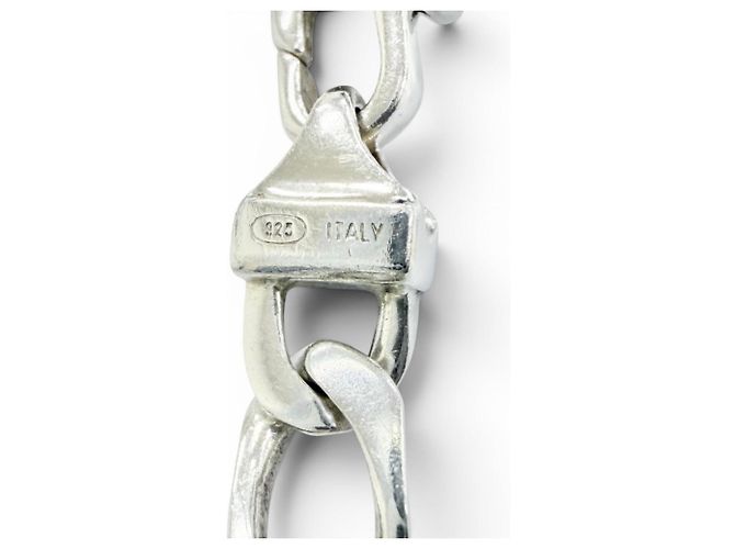 Tiffany & Co Bracciale con charm Tiffany Figaro in argento 925 e oro D'oro - vista 5