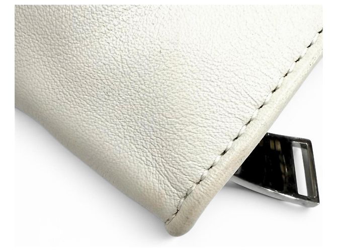 Borsa a mano Mini The Twist in pelle Bottega Veneta Bianco - vista 6