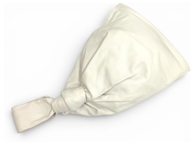 Borsa a mano Mini The Twist in pelle Bottega Veneta Bianco - vista 8