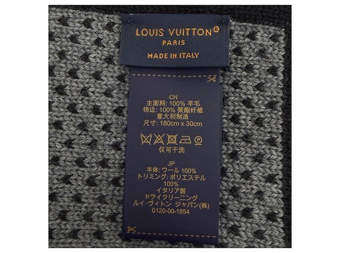 Stola Louis Vuitton Modello 2024 Nero - vista 7