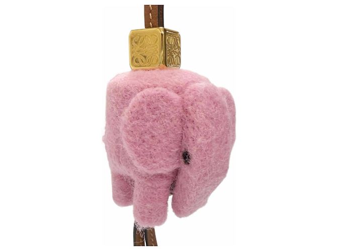 Charm per borsa elefante Loewe Marrone Rosa - vista 2