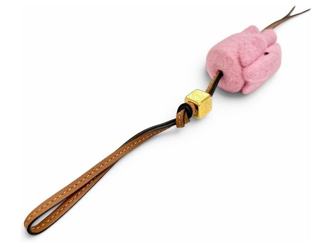 Charm per borsa elefante Loewe Marrone Rosa - vista 3