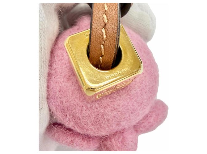 Charm per borsa elefante Loewe Marrone Rosa - vista 9
