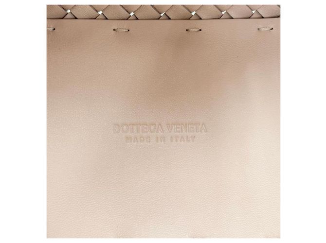 Bottega Veneta Intrecciato Mini Cabas Rosa - vista 11