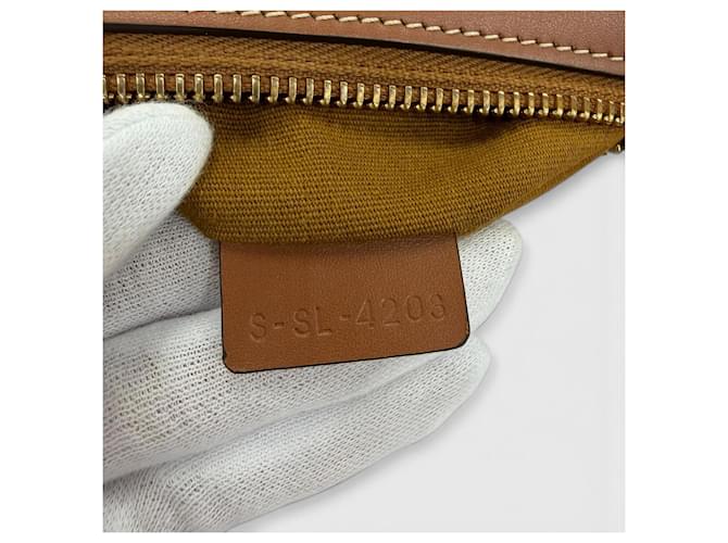 Céline Borsa a Spalla Celine Medium Eloise Marrone - vista 11