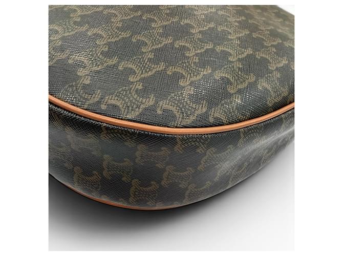 Céline Borsa a Spalla Celine Medium Eloise Marrone - vista 7