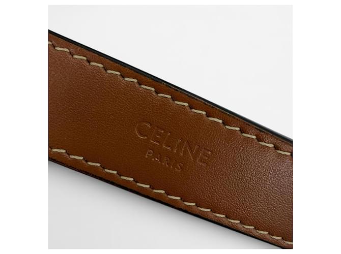 Céline Borsa a Spalla Celine Medium Eloise Marrone - vista 8