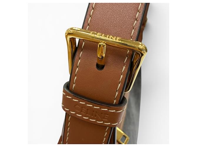 Céline Borsa a Spalla Celine Medium Eloise Marrone - vista 9