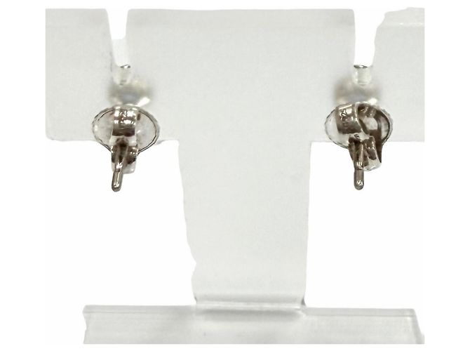 Orecchini a lobo Tiffany & Co. Elsa Peretti Color By the Yard Argento Blu - vista 3