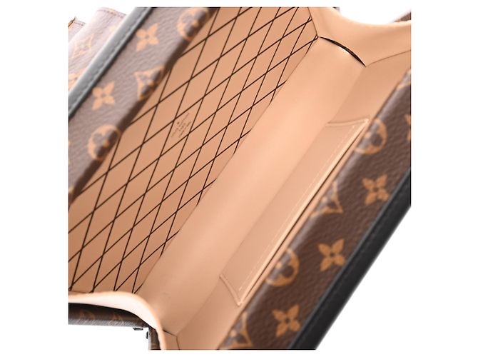Borsa a Spalla Louis Vuitton Petite Malle Rosa Cachi - vista 10