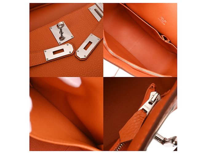 Hermès Hermes Jypsiere 34 Schultertasche Orange - Ansicht 10